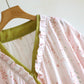 Floral Cotton Gauze Kimono Nightdress Loungewear - image 3