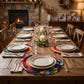 Rainbow Swirl Boho Polyester Placemat - image 2