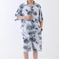 Unisex Style Ink Wash Pajama Set - image 4