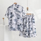 Unisex Style Ink Wash Pajama Set - image 1
