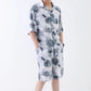 Unisex Style Ink Wash Pajama Set - image 2