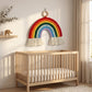 Boho Rainbow Macrame Cotton Wall Hanging - image 3