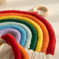 Boho Rainbow Macrame Cotton Wall Hanging - image 6
