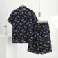 Unisex Bamboo Leaf Print Loungewear Set - image 2
