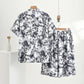 Unisex Style Bamboo Print Pajama Set - image 2