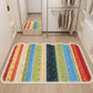 Boho Rainbow Striped PVC Non-Slip Rug - image 3