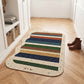 Bohemian Wavy Edge Striped Door Rug - image 2