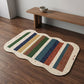 Bohemian Wavy Edge Striped Door Rug - image 4