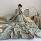 Ownkoti Boho 3-layer Muslin Reversible Bedspread Quilt - image 4