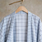 Unisex Grid Cotton Kimono Robe - image 5