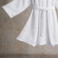 Unisex Solid Cotton Kimono Bathrobe - image 13