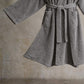 Unisex Solid Cotton Kimono Bathrobe - image 6