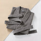 Unisex Solid Cotton Kimono Bathrobe - image 2