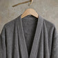 Unisex Solid Cotton Kimono Bathrobe - image 4