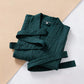 Solid Unisex Cotton Gauze Kimono Robe - image 3