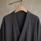 Solid Unisex Cotton Gauze Kimono Robe - image 17
