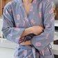 Love Print Cotton Gauze Kimono Robe - image 6