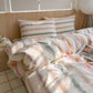 Nordic Soft Multicolor Stripe Cotton Bedding Set - image 2