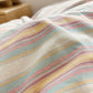 Soft Pastel Multicolor Stripe Cotton Bedding Set - image 5