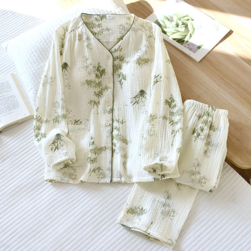 Bamboo Padded CottonWomen's Pajama Set - image 1