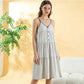 Vintage Printed Cotton Cami Women's Nightgown - image 2
