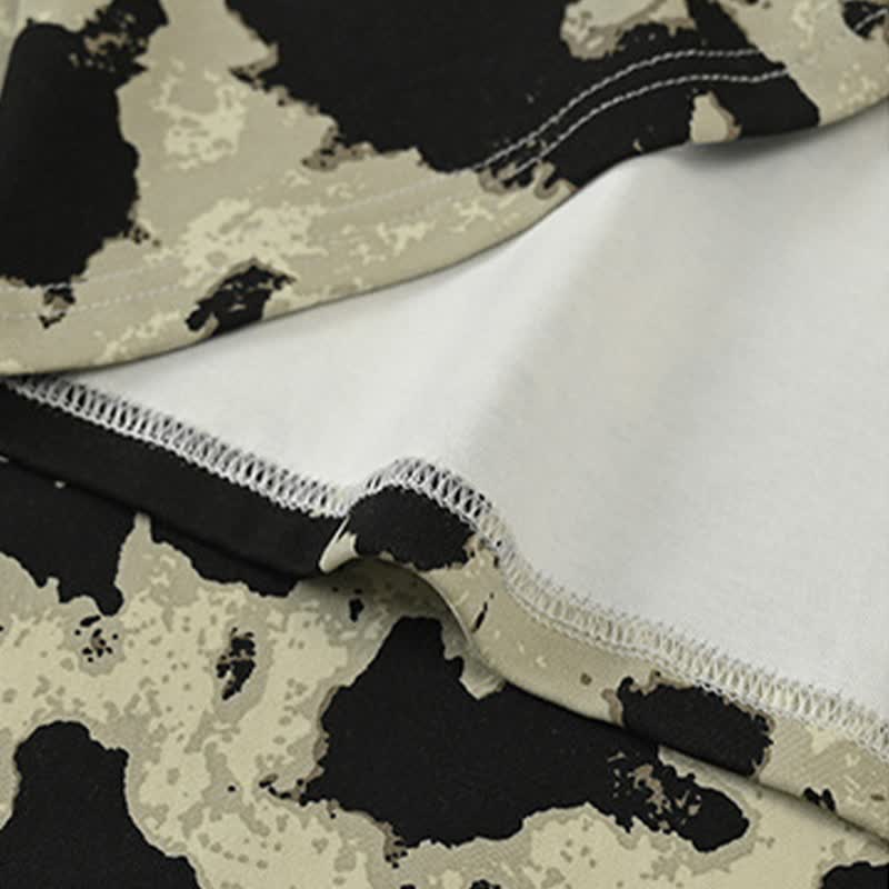 Cotton Front Tie Notch Neck Nightgown - image 5