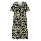 Cotton Front Tie Notch Neck Nightgown - image 6
