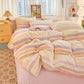 Pastel Stripe Starry Triple Gauze Bedding Set - image 1