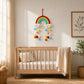 Handwoven Nordic Rainbow Wall Hanging Decor - image 3