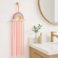 Handmade Nordic Rainbow Tassel Wall Hanging - image 1