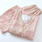 Pink Peony Floral Cotton Gauze Pajamas - image 1