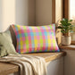Candy Plaid Rectangular Cotton Gauze  Pillowcases - image 4