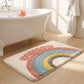 Modern Rainbow Plush Bath Rug - image 4