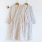 Ethnic Vintage Floral Cotton Kimono Robe - image 1