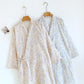 Ethnic Vintage Floral Cotton Kimono Robe - image 3