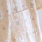 Framed Rose & Bow Cotton Kimono Robe - image 9