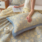 3-Layer Muslin Cotton Floral Blanket Quilt - image 10