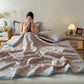 Jacquard Sea Shell 3-Layer Muslin Cotton Quilt - image 5