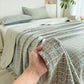 Modern Geometric Pattern Jacquard Cotton Quilt - image 11
