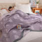 Reversible Purple Grape Cotton Quilt - image 7