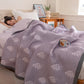 Reversible Purple Grape Cotton Quilt - image 6
