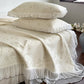 Ruffled Floral & Branch Bedspread Set - image 5
