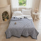 Reversible Moon & Star Cotton Quilt - image 1