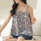 Vintage Floral Modal Cami Pajama Set - image 3