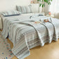 Fair Isle Style Cotton Gauze Quilt - image 1