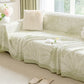 Artistic Sunflower Chenille Sofa Throw Blanket - image 3
