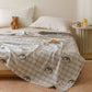 Penguin & Plaid Cotton Gauze Quilt - image 2