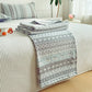 Fair Isle Style Cotton Gauze Quilt - image 3