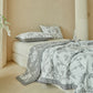 Branch & Floral Reversible Quilt Set - image 3