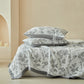 Branch & Floral Reversible Quilt Set - image 7